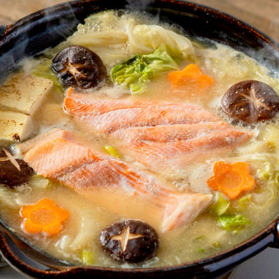 秋鮭がたっぷり入った石狩鍋,北海道の郷土料理