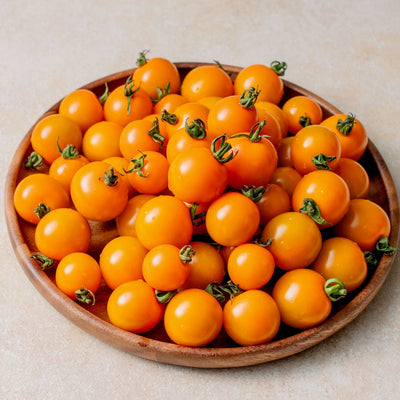 北海道栗山町の自ゆう耕場のオレンジ色のミニトマト,オレンジ千果