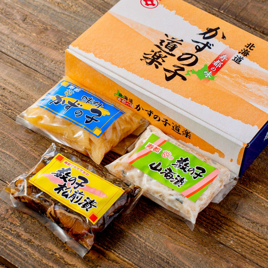 北海道数の子道楽3種セット – NORTH DISH