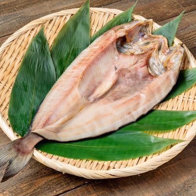 マルホン小西漁業の北海道産ほっけの開き,真ホッケの一夜干し,魚の干物