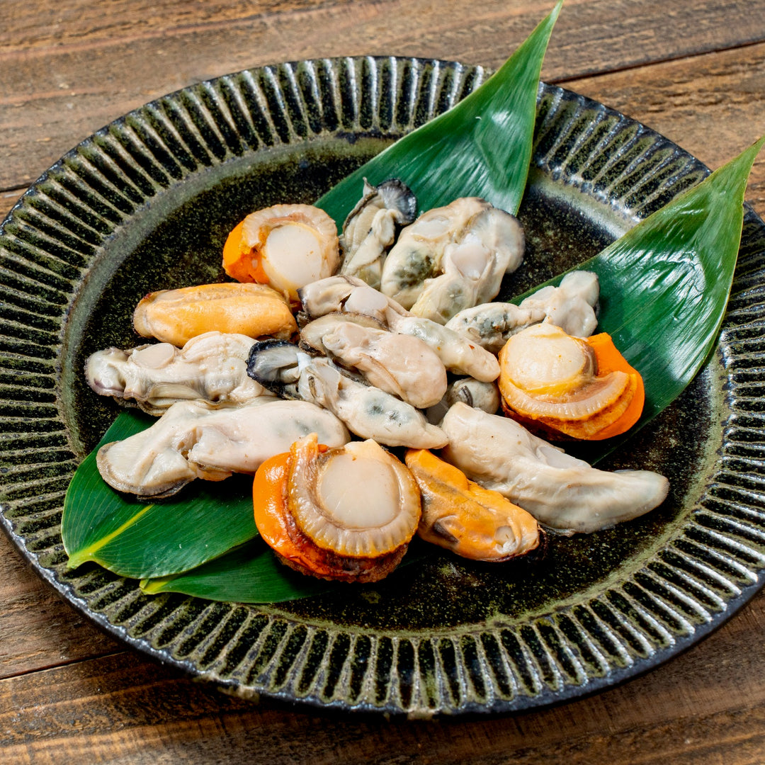 ジノリ皿　貝の形　４枚 ジノリ皿 貝の形 4枚