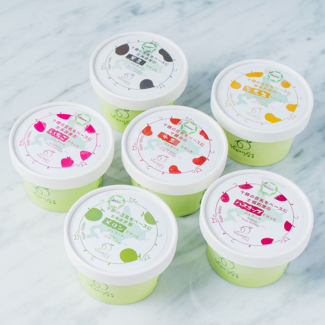 ヴィーガンジェラート 6種セット（各1個・6個入） – NORTH DISH